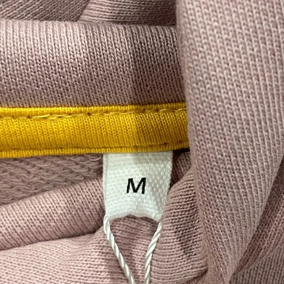 Goodee x Kotn The Goodee Hoodie Sweatshirt Pullover Dusty Rose Mens Size M NWT - Picture 6 of 11